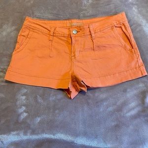 American rag orange shorts